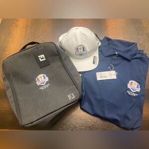 Ryder Cup 2023 Fairway & Greene Marine Blue Solid Jersey